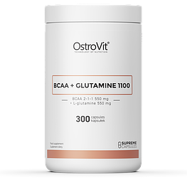 BCAA + Glutamine 1100 OstroVit 300 капсул