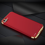 Портативна батарея DT-03 для iPhone 6 / 7 / 8 3500 маг Чохол зарядка акумулятор для айфона червоний + ПОДАРУНОК, фото 2