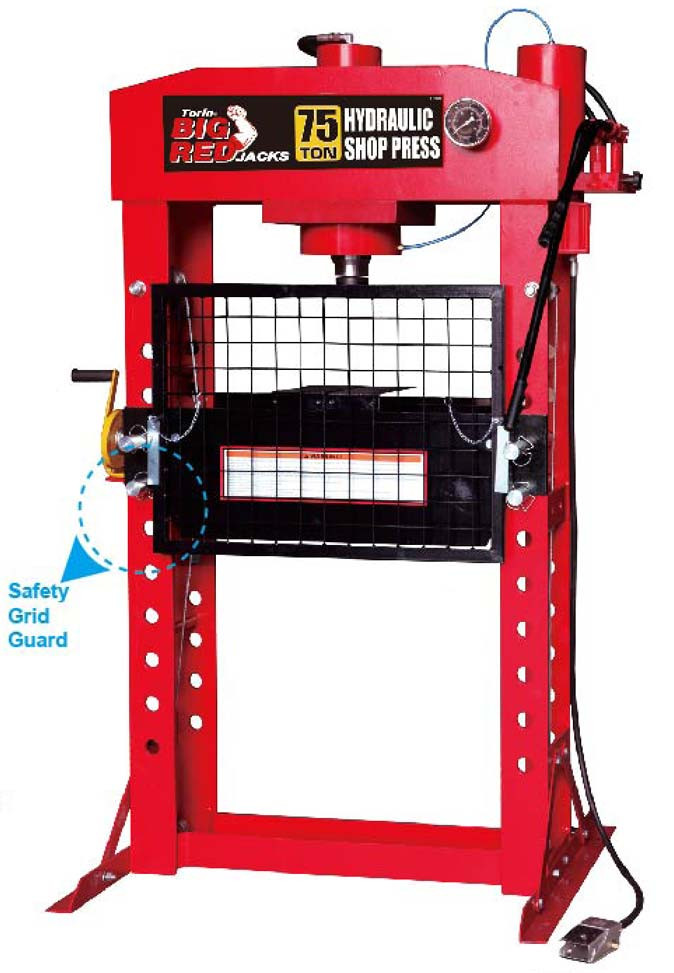 Прес пневмогідравлічний TORIN TY75021 75т