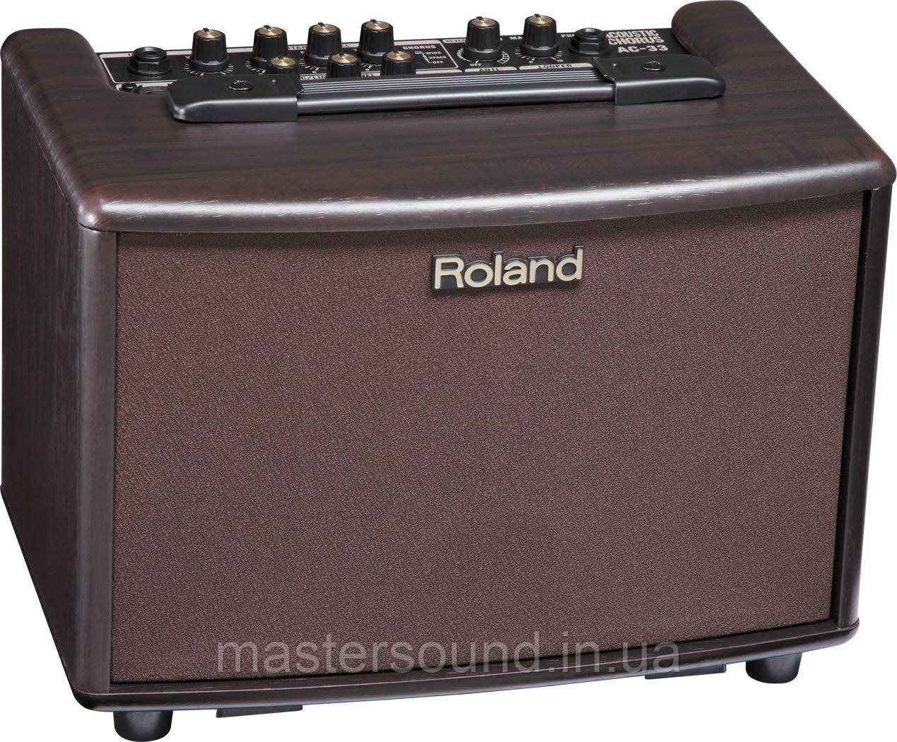 Підсилювач для акустичної гітари Roland AC-33 RW