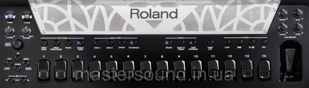 Цифровой баян Roland FR-8xb BK V-Accordion - фото 7 - id-p1197095254