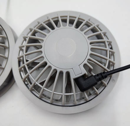 USB міні вентилятори 5V для охолодження тіла людини, тварин, техніки з регулятором швидкості, фото 3
