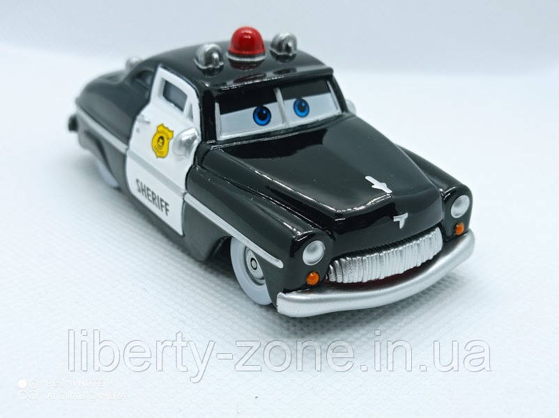 Тачка Шериф Cars: Sheriff  Pixar Disney. Машинки металеві Тачки Дісней Іграшки Купити в Україні Тачки