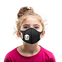 Дитячі захисні маски з клапаном — Рожевий.  Багаторазові респіратори для дітей.