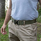 Чоловічий ремінь Tactical Belt 125 см, Зелений / Туристичний ремінь / Чоловічий ремінь із пряжкою, фото 8