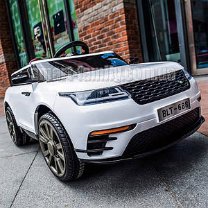 Дитячий електромобіль Range Rover (2 мотори по 20W, MP3) ДЖИП Baby Tilly T-7834 EVA WHITE Білий