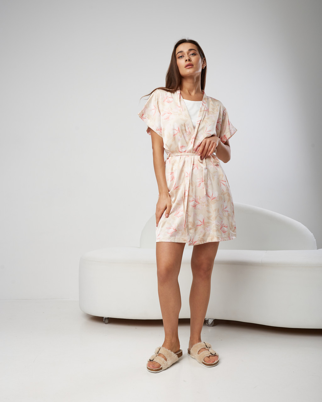 Жіночий халат 0242 Barwa garments S/L