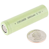 Акумулятор ICR18650 Li-Ion 2600 mAh 3.7V SparkFun, фото 3