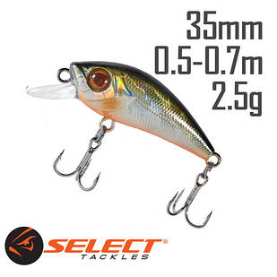 Воблер Select Sprint 35SP 35mm 2.5g #24 (0.5-0.7m)