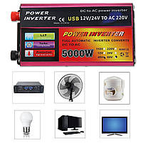 На 110 В Інвертор 5000 Вт, 12V/24V на 110 V (DC/AC Перетворювач) Китай, фото 7