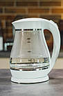 Електрочайник Adler AD 1274 — 1.7 л, 2200 Вт, білий, Польща, фото 6
