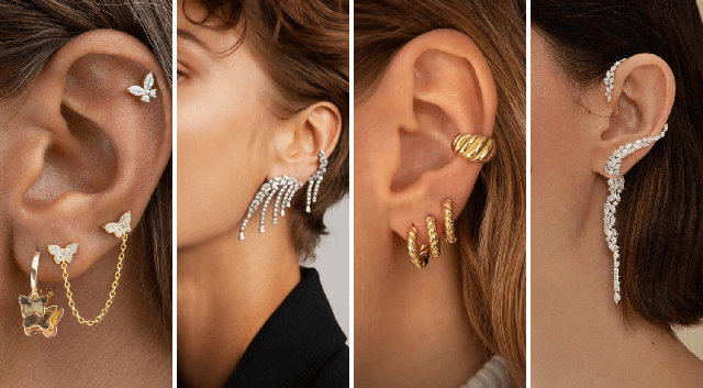 Серьги каффы: что это такое и как их носить — фото №5