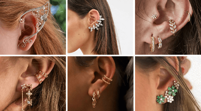 Серьги каффы: что это такое и как их носить — фото №6