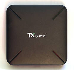 Медіаприставка TX-6 mini 2/16G Smart TV Box (Android 9.0, ОЗП 2 Гб, 16 Гб вбудованої пам'яті, 4-ядерний