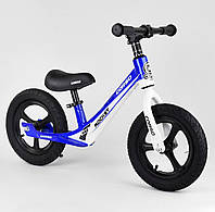Велобіг для найменших, біговел для хлопчиків і дівчаток від 2 років Corso 91649 колесо 12" надувні