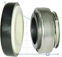 Сальник (торцевое уплотнение) R-BT-AR 20, M, CAR/SIC, EPDM, 304