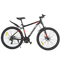 Велосипед SPARK LEGIONER 27,5-Al-19-AML-D (Чорний з червоним)