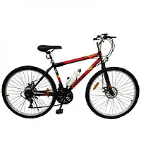 Велосипед SPARK RIDE ROMB D.21 26-ST-18-ZV-D (Черный с красным)