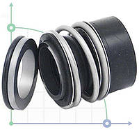 Торцевое механическое уплотнение R-MG13 48, SIC/SIC, NBR, 304, G60