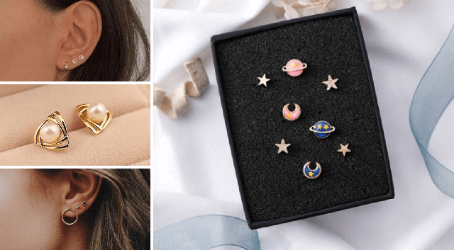 Серьги пусеты: что это такое и как их носить — фото №9