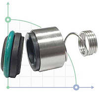 Уплотнение вала Lowara R-LW 12, SIC/SIC, VITON, 316