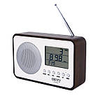 Цифрове радіо  Camry CR 1153 — FM/DAB/DAB+, акумулятор 2000 мА·г, USB, годинник, будильник, фото 3