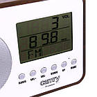 Цифрове радіо  Camry CR 1153 — FM/DAB/DAB+, акумулятор 2000 мА·г, USB, годинник, будильник, фото 5
