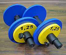 Гантелі набірні 2 по 10 кг Гантелі, гирі, штанги та диски металеві