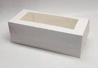 Коробка для рулета 33*15*10 см белая