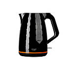 Электрочайник Adler AD 1277 Black — 1,7 л, 2200 Вт, скрытый нагревательный элемент, подсветка, фото 3