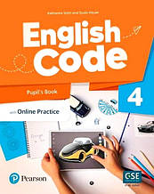 English Code 4 Pupil's Book + Online Practice / Навчальний англійською мовою
