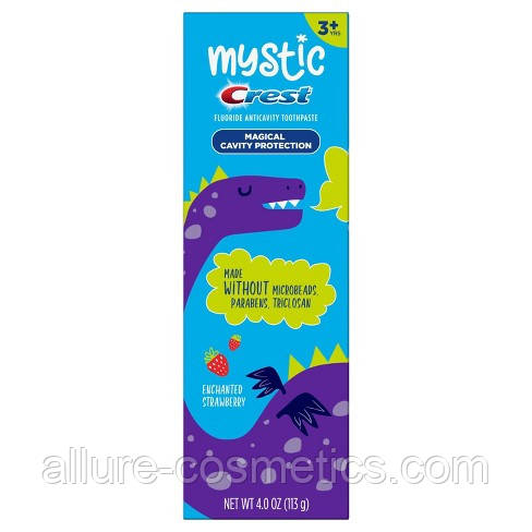 Дитяча зубна паста полуничний смак Crest Kids Fluoride Anticavity Toothpaste Mystic 113гр
