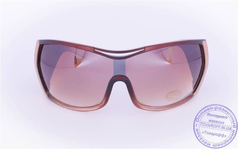 Жіночі сонцезахисні окуляри Оптом - Коричневі - 8841, фото 2