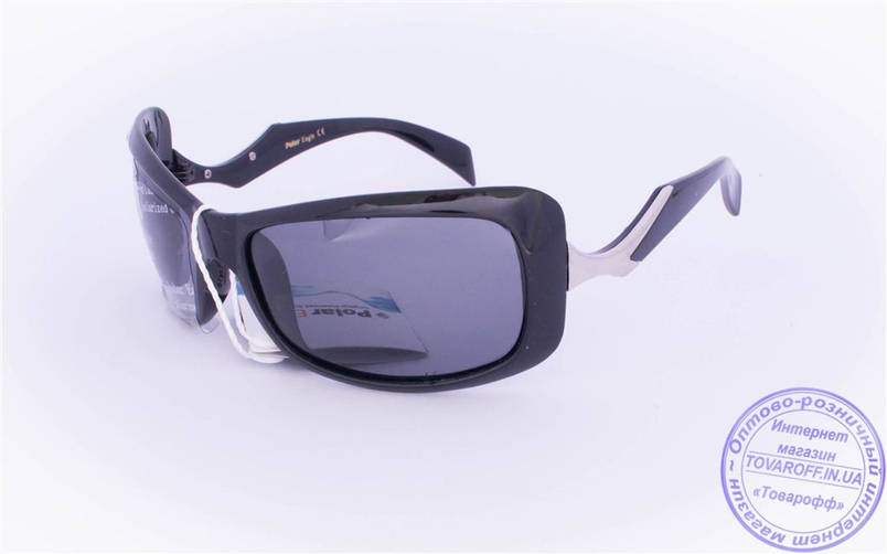 Жіночі Оптом поляризаційні сонцезахисні окуляри - Чорні - 5078, фото 2