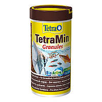 Tetra Min Granules 500ml гранулы основной корм для аквариумных рыб