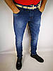 Чоловічі джинси синього кольору, фото 2