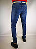 Чоловічі джинси синього кольору, фото 5