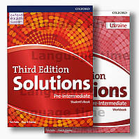 Solutions Pre-intermediate (3rd edition) Student's Book + Workbook Термоклей