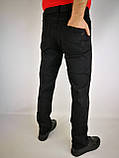 Чорні чоловічі джинси, фото 4