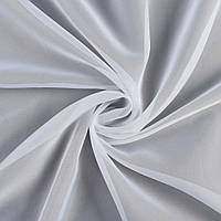 Вуаль тюль шифон белая, ш.280 купить в розницу и оптом