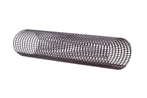 Захисна сітка від листя Profil Levex Tube (довжина 2м)
