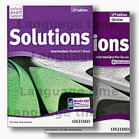 Solutions Intermediate (2nd edition) Student's Book + Workbook