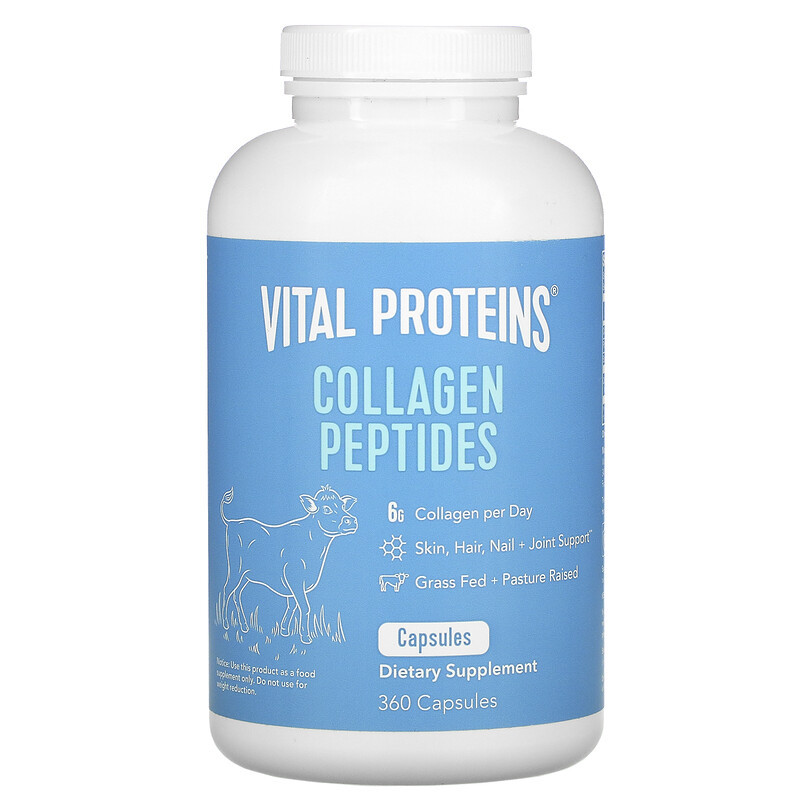 Vital Proteins, пептиди колагену, 360 капсул