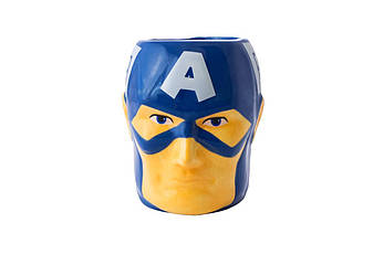 Чашка керамічна Elite — 400 мл Captain America (EL-KH-025-1) Капітан Америка BF, фото 2