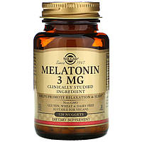 Мелатонин SOLGAR "Melatonin" здоровый цикл сна, 3 мг (120 пастилок)