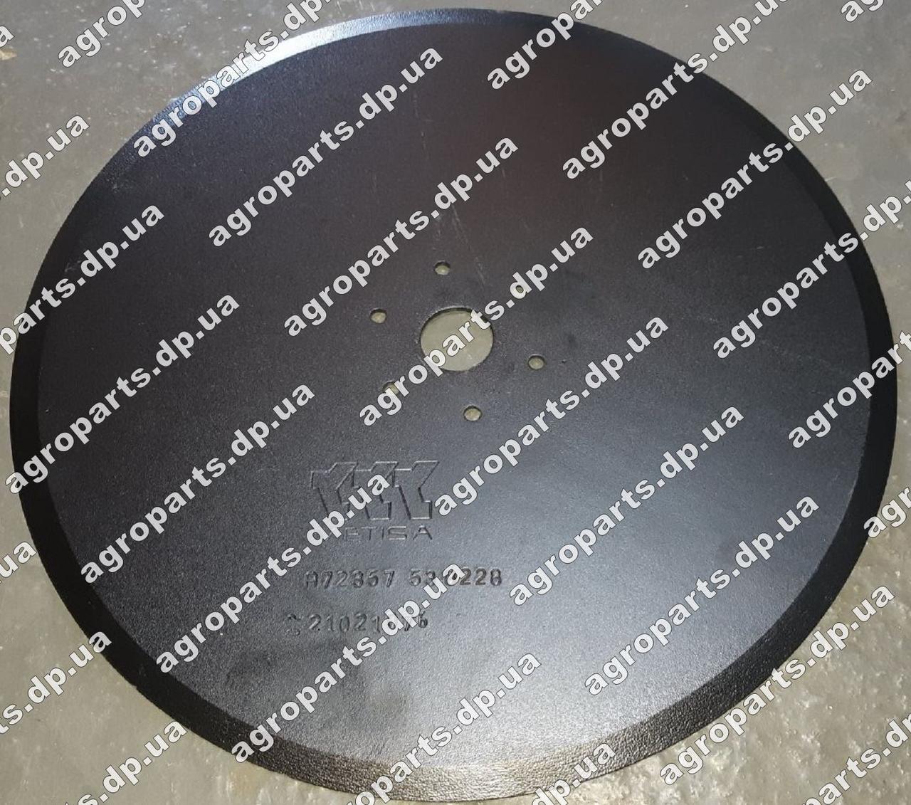 Диск a72357 сошника АНАЛОГ a22991 Disc Blade 4mm x 15" а72357 запчастини gd11306 blade gd11306