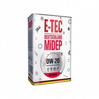 Моторна олива E-TEC 0w20 OXS 4л