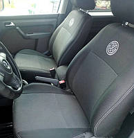 Чохли салону Volkswagen Caddy 5 місць 2010-2015 р (авточохли на Кадді)