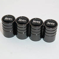 Захисні ковпачки на ніпель для Джип Alitek Long Black Jeep (4 шт.)
