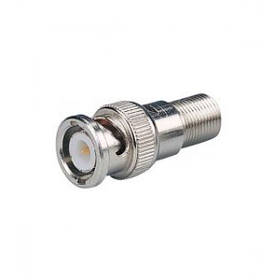 Перехідник штекер BNC — гніздо F (BNCP/FJ)